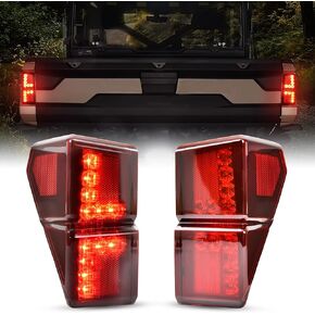 LED Tail Lights for Ranger XP 1000 18-24, Red Rear Brake Stop Lamp Taillights for Polaris Ranger XP 1000/ Crew XP 1000/ Ranger 1000/ Ranger 1000 XP 2018-2024 Accessories, Replace 2413766 (2PCS)