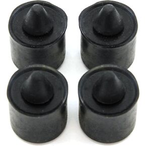 Red Hound Auto 4 Exterior Rubber Bumpers Compatible with Ford Ranger F150 16.5mm Stop Cushion New Repair Set