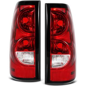 Daume Tail Lights Rear Lamp Compatible With 2003 2004 2005 2006 Chevy Silverado 03 Silverado 04 Silverado 05 Silverado 06 Silverado Brake Lamp Driver Side And Passenger Side