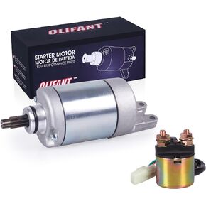 Starter for Honda Foreman Rubicon 500 TRX500FA 2001-2014 TRX500FGA TRX500FPA Rincon GPS 31200-HN2-A01 31200-HN2-003 Olifant