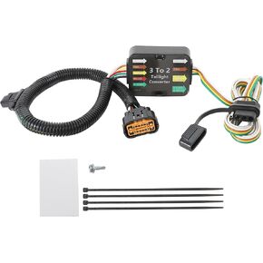Oyviny Custom 4 Way Trailer Wiring Harness 56420 for 2019-2023 Hyundai Santa Fe/2020-2022 Palisade/2022-2024 Hyundai Santa Cruz/2022-2023 Tucson, for 2020-2022 Kia Telluride/2022-2024 Carnival