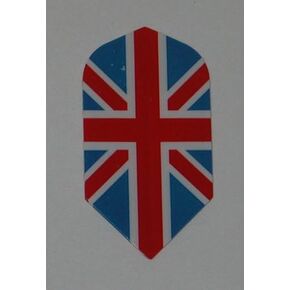 US Darts - 5 Sets (15 Flights) Union Jack, England, UK Slim Dart Flights
