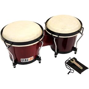 Gearlux Tunable Bongos - Cherry