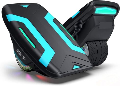 Gyroor Hoverboard Hovershoes-Gyroshoes S300 Electric Hover Shoes Hoverboard مع أضواء LED، UL2272 معتمد ذاتي التوازن Hovershoes للأطفال والكبار in Kuwait