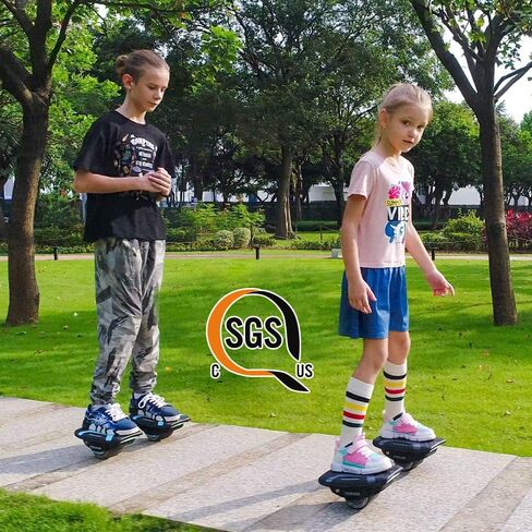 Gyroor Hoverboard Hovershoes-Gyroshoes S300 Electric Hover Shoes Hoverboard مع أضواء LED، UL2272 معتمد ذاتي التوازن Hovershoes للأطفال والكبار in Kuwait