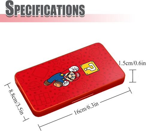 حافظة بطاقات ألعاب doepeBAE لجهاز نينتندو سويتش، حامل بطاقات ألعاب سويتش، صندوق تخزين بطاقات ألعاب سويتش، منظم بطاقات ألعاب سويتش ذو سعة كبيرة، 24 فتحة (D-1) in Kuwait