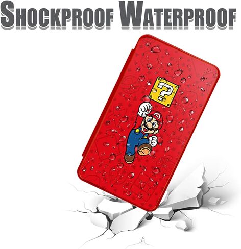 حافظة بطاقات ألعاب doepeBAE لجهاز نينتندو سويتش، حامل بطاقات ألعاب سويتش، صندوق تخزين بطاقات ألعاب سويتش، منظم بطاقات ألعاب سويتش ذو سعة كبيرة، 24 فتحة (D-1) in Kuwait