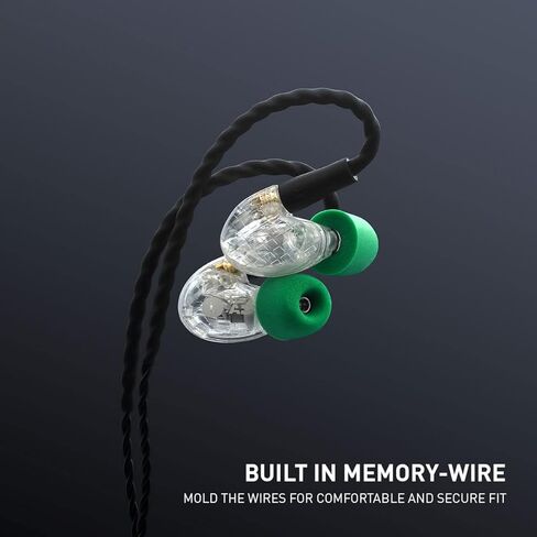 مجموعة الصوت المتقدمة ADV. شاشات داخل الأذن سلكية عالية الدقة موديل 3 (شفافة) in Kuwait