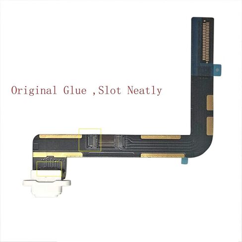 Dedyel Dock Connector Replacement Compatible with iPad 9 9th Gen 2021 10.2" A2602 A2603 A2604 A2605 Charging Port Replacement Assembly Flex Cable (Black) in Kuwait