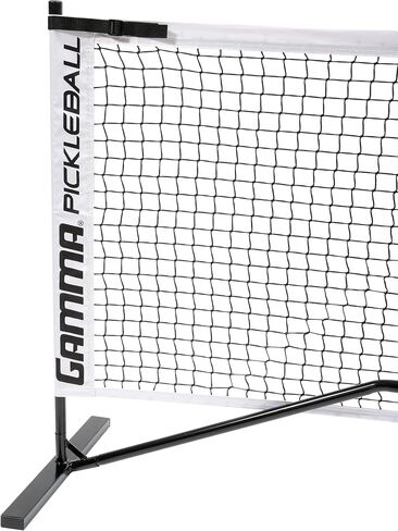 نظام شبكة كرة البيسبول المحمولة من GAMMA Sports، تتضمن حقيبة حمل - لعب خارجي أو داخلي، حجم تنظيمي مصمم لجميع الظروف الجوية - احترافية أو بطولة - بطول 22 قدمًا in Kuwait
