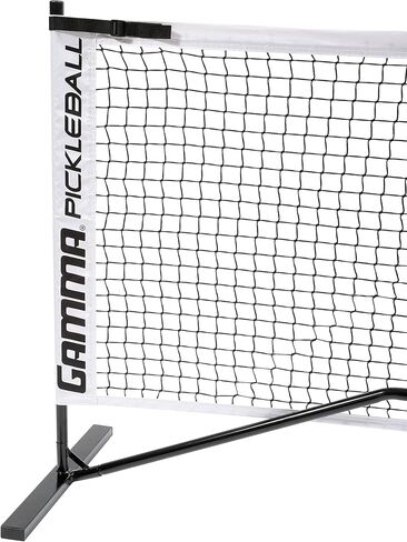 نظام شبكة كرة البيسبول المحمولة من GAMMA Sports، تتضمن حقيبة حمل - لعب خارجي أو داخلي، حجم تنظيمي مصمم لجميع الظروف الجوية - احترافية أو بطولة - بطول 22 قدمًا in Kuwait