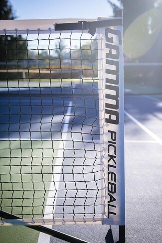 نظام شبكة كرة البيسبول المحمولة من GAMMA Sports، تتضمن حقيبة حمل - لعب خارجي أو داخلي، حجم تنظيمي مصمم لجميع الظروف الجوية - احترافية أو بطولة - بطول 22 قدمًا in Kuwait