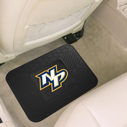 FANMATS-10966 NHL Nashville Predators Vinyl Cargo Mat, Black , 31"x31" in Kuwait
