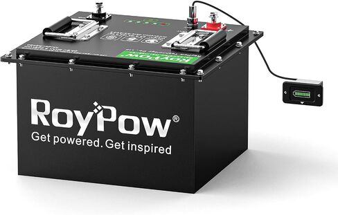 بطارية LiFePO4 12 فولت 12 أمبير، بطارية ليثيوم RoyPow 12 فولت 12 أمبير LiFePO4 مع قطع في درجة حرارة منخفضة، 3500 ~ 8000 دورة بطارية LiFePO4 12 فولت للدراجات البخارية للأطفال، النظام الشمسي، مكتشف الأسماك، RV، UPS الصغيرة، التخييم in Saudi Arabia