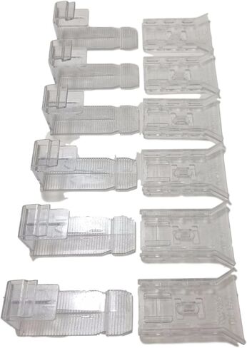 مشابك التحكم في العصا (6 مجموعات من إمالة العصا). تصميم نموذج طويل من Graber ولكنه يناسب معظم العلامات التجارية للستائر الرأسية للستائر الأفقية المصنوعة من الخشب/الخشب الاصطناعي مقاس 2 بوصة. تصميم مخفي غير مرئي. in Kuwait