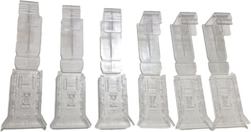 مشابك التحكم في العصا (6 مجموعات من إمالة العصا). تصميم نموذج طويل من Graber ولكنه يناسب معظم العلامات التجارية للستائر الرأسية للستائر الأفقية المصنوعة من الخشب/الخشب الاصطناعي مقاس 2 بوصة. تصميم مخفي غير مرئي. in Kuwait