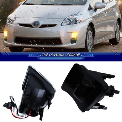 For 2010 2011 Toyota Prius Front bumper Turn Signal Lights Parking Housing Switchback 2 in1 Clear Lens 8151147020, 8151147022 in Kuwait