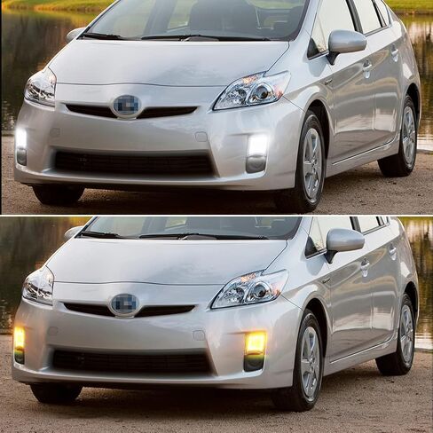 For 2010 2011 Toyota Prius Front bumper Turn Signal Lights Parking Housing Switchback 2 in1 Clear Lens 8151147020, 8151147022 in Kuwait