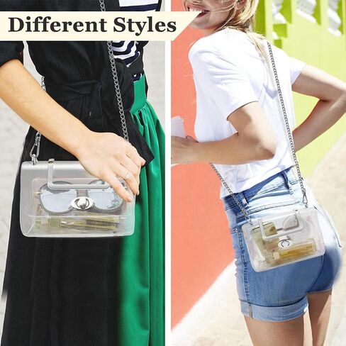 COROMAY Clear Purse for Women, Clear Crossbody Bag, Clear Stadium Purse Handbags in Saudi Arabia