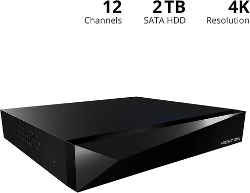 Night Owl 12-Ch Wired DVR, No Cameras Included, Up to 12 Cams, No HDD in Saudi Arabia
