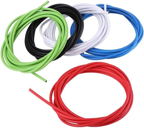 Bicycle Shifting Cable,Lightweight, Wearable Bike Derailleur Cable Derailleur Line 4mm Bike Wires for Road MTB Bikes Replacemet Acessory(Black) Bicycle And Spare Parts in Saudi Arabia