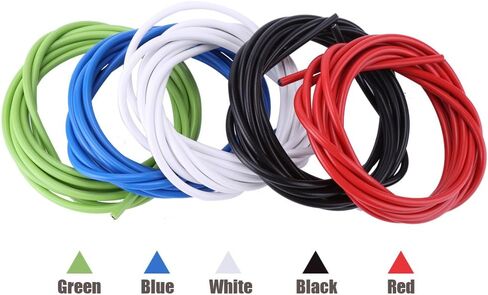 Bicycle Shifting Cable,Lightweight, Wearable Bike Derailleur Cable Derailleur Line 4mm Bike Wires for Road MTB Bikes Replacemet Acessory(Black) Bicycle And Spare Parts in Saudi Arabia