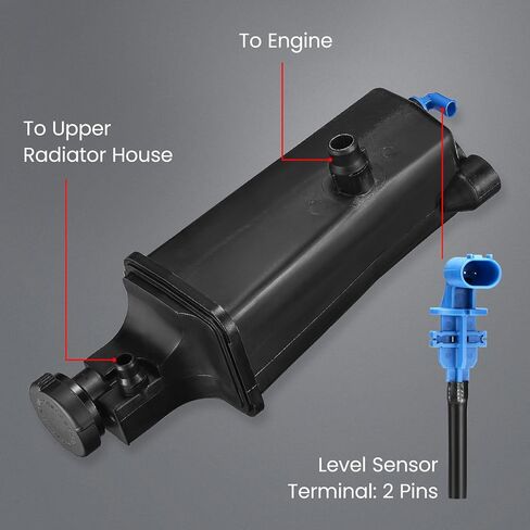 17137787039 خزان تبريد المحرك الأمامي متوافق مع BMW X3 X5 323Ci 323i 325Ci 325i 325xi 328Ci 328i 330Ci 330i 330xi in Kuwait