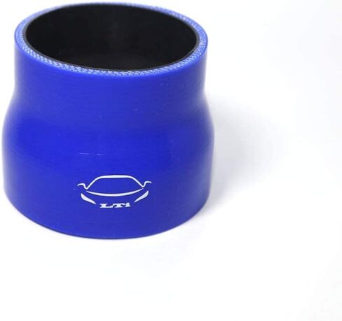 LTI Universal 76mm to 83mm 4-Ply Reinforced High Performance 3" to 3.25" ID Straight Reducer Silicone Hose Coupler (3"-3.25" Blue) in Saudi Arabia