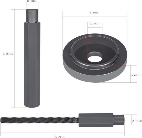 8885B مجموعة مثبت ختم المحور الداخلي 8885 8885A لشاحنة كرايسلر/دودج/جيب رام 1500 2500 3500 in Kuwait
