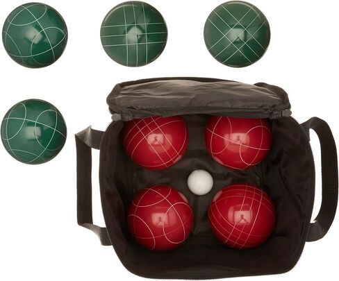 Amazon Basics Bocce Ball Outdoor Yard Games Set with Soft Carrying Case in Saudi Arabia