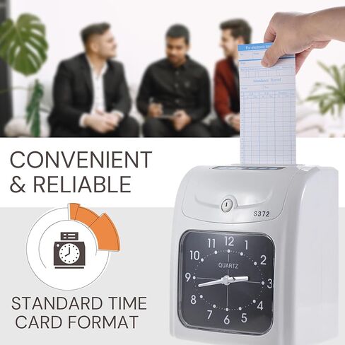 100 قطعة من بطاقات الوقت ذات الوجهين للموظفين - أوراق شهرية ساعة زمنية للموظفين، أوراق زمنية يومية شهرية للموظفين، بطاقات وقت حضور الموظفين كل أسبوعين (ليست بطاقات حرارية) in Kuwait