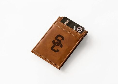 Rico Industries NCAA Laser Engraved Front Pocket Wallet - Compact/Comfortable/Slim in Saudi Arabia