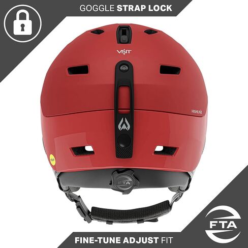 خوذة التزلج Wildhorn Outfitters Highline للنساء والرجال والشباب - المورد الرسمي لفريق التزلج الأمريكي MIPS Helmet - خوذة التزلج على الجليد in Kuwait