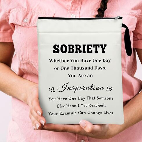 هدايا الرصانة غلاف الكتاب غلاف الكتاب القراء هدايا التعافي من الإدمان حقيبة حامي الكتاب للأغلفة الورقية هدايا AA الرصانة للنساء محبي الكتب قارئ دودة الكتب هدايا عيد الميلاد in Kuwait