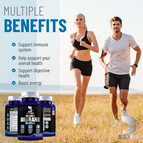 مكمل بلاك بول المتطور للأوريجانو والثوم - الثوم الأسود، مستخلص أوراق الزيتون. كبسولات زيت الحبة السوداء العضوية - دعم المناعة ومكمل صحة الجهاز الهضمي. كبسولات زيت الأوريجانو العضوية in Kuwait