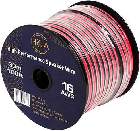 جهاز استقبال ستيريو YAMAHA R-S202BL مع بلوتوث + كابل سلك مكبر صوت H&A 16 AWG (بكرة 100 قدم) in Saudi Arabia