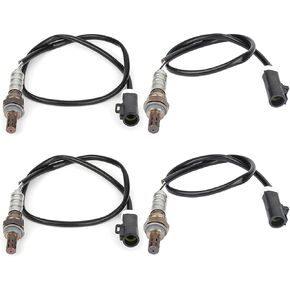 4PCS Oxygen Sensor O2 Sensor 2 Upstream & 2 Downstream 234-4045 SG1813 22060 250-24001 2004-2010 for Ford Explorer 4.0L 4.6L,1999-2006 for Ford F-150 4.2L 4.6L 5.4L,2001-2002 for Lincoln