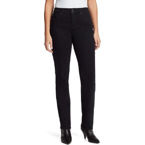 بنطلون جينز Mandie Signature Fit 5 للسيدات من Bandolino، أسود مشبع، 6 in Kuwait