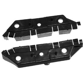 1 Pair Front Left and Right Bumper Bracket for Ford Fusion 2013-2016 DS7Z-17C947-B Plastic Black Auto Replacement Parts