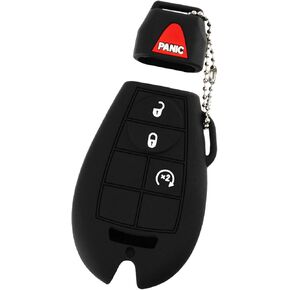 Key Fob Keyless Entry Remote Cover Protector for Jeep Dodge Chrysler (M3N5WY783X, IYZ-C01C, GQ4-53T, Fobik)