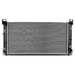 DNA Motoring OEM-RA-2947 2-Row Aluminum Core Radiator Compatible with 03-06 Silverado/Sierra 2500 HD 8.1L,37-13/16" W X 19-7/16" H X 2-3/16" D,1-9/16" Inlet / 1-13/16" Outlet