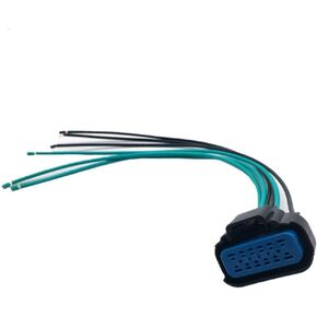 ALLMOST NEW Headlight Connector Pigtail For HALOGEN 2008-2014 Cadillac CTS Repair 6-wire
