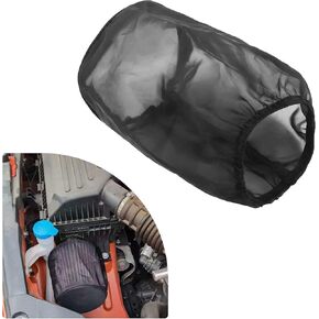 Cold Air Intake Filter Cover,Thickened Dustproof Air Filter Cover Provides Comprehensive Protection,Universal Car Accessries Air Filter Sock Fit for High Flow Cone Air Filter (Large)