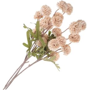 4Pcs Artificial Dandelion Flowers Arrangement for Home Decor Faux Dandelion Plants for Vases Wedding and Party Decorations Natural Look Ornament in Kuwait