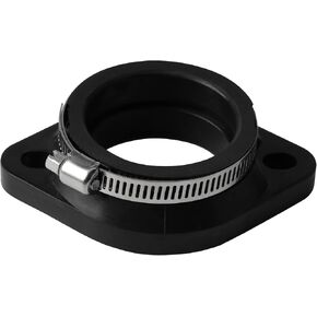 42mm Rubber Flange Manifold Mounting Adapter HS42/018-42K For Harley-Davidson Electra Glide Heritage Softail Tour Glide 1984-2000
