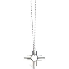 Tskies Enchantment Sterling Silver Necklace for Women Zia Pendant Luxury Southwest Jewelry
