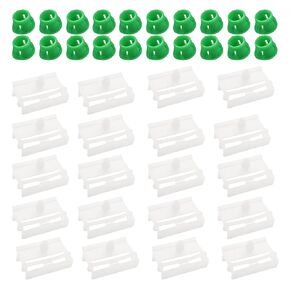 40PCS Side Sill Skirt Trim Moulding Clips Grommet Compatible with BMW E36 E46 E90 E91 Replace 51711932996 51718184574