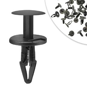 30pcs Universal Cowl & Fender Liner Push-Type Retainer for Buick Century Cadillac, Chevrolet Equinox, Hummer and Pontaic Torrent Ford W712196-S300 Edge Escape F-150 GM 11589293