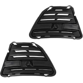 مجموعة غطاء مصابيح الضباب متوافقة مع مصابيح الضباب الجانبية للسائق والراكب Ford Mustang 2013 2014 DR3Z17E810AA DR3Z17E811AA FO1039134
