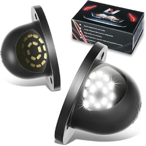 Pair of LED License Plate Lights Compatible with 94-02 Dodge Ram 2500 3500,LPL-ZTL-9079